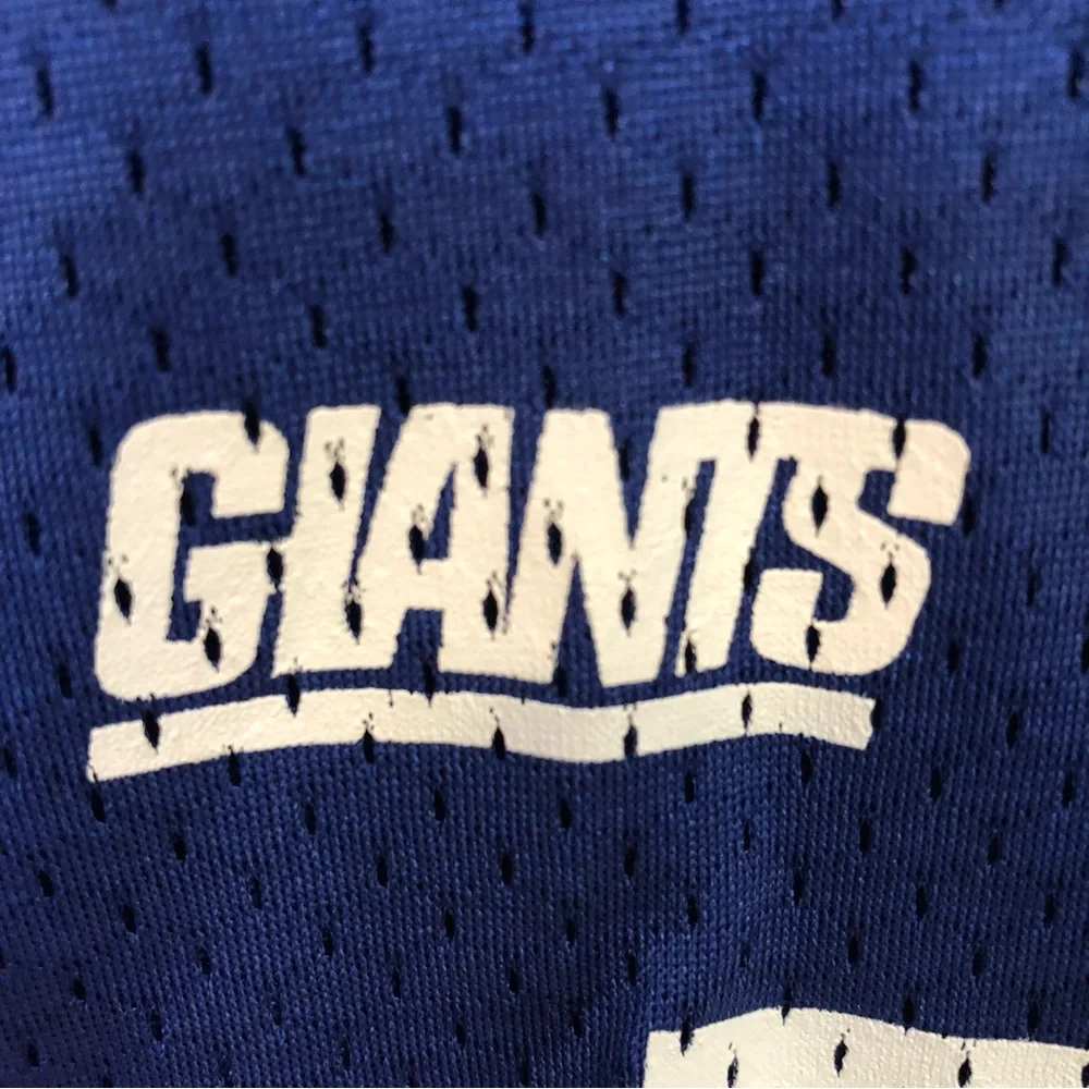 Vintage Reebok NYG Giants NFL Replica Jersey Dayne 27 Blue Men’s Large EUC - Picture 6 of 10